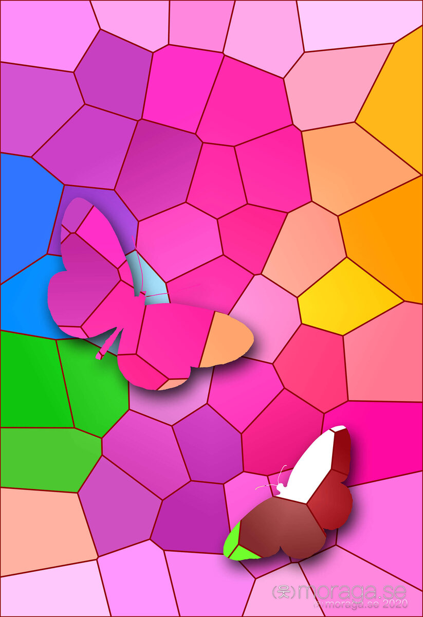 Graphic design of canvas 60x90x2cm