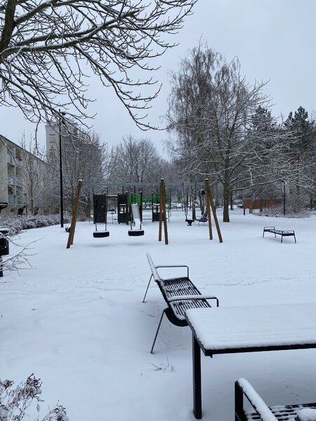 Seesaws in winter