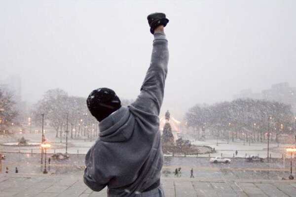 Rocky att the top