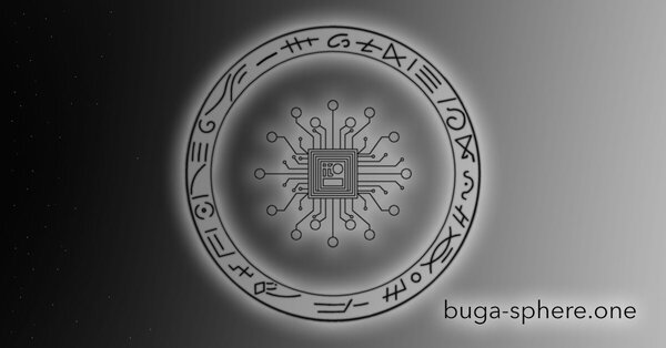 Buga sphere, poster by Moraga
