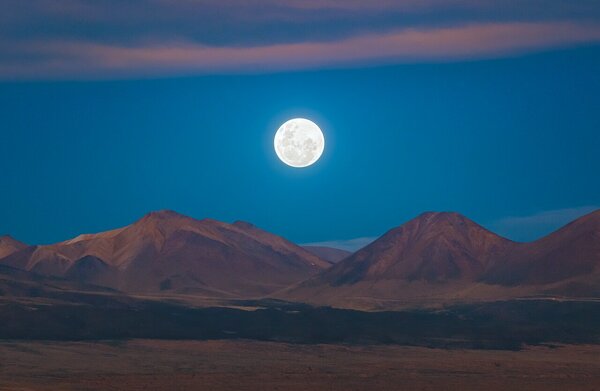 Luna llena en Atacama
